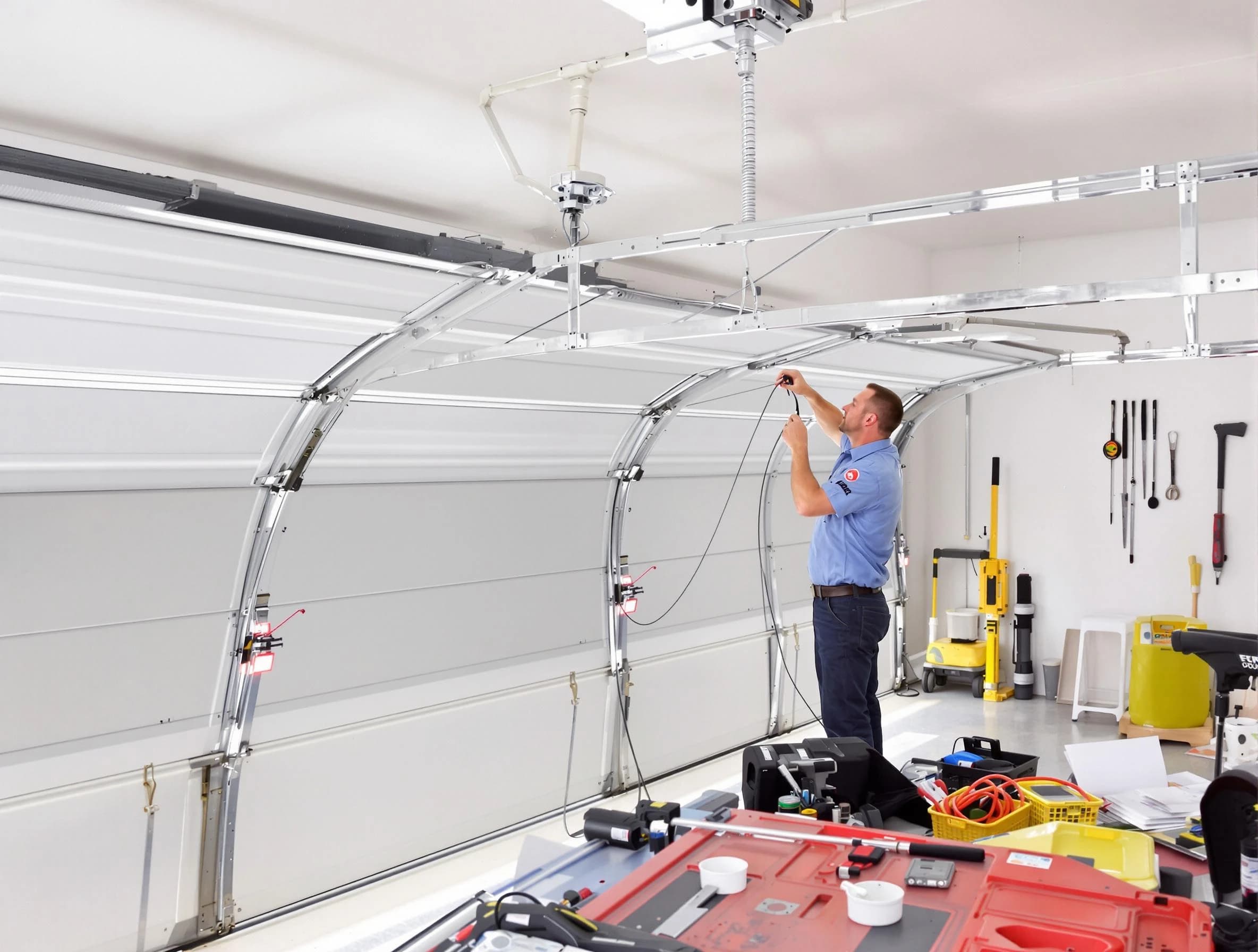 Garage door cable repair service by East Orange Garage Door Repair in East Orange