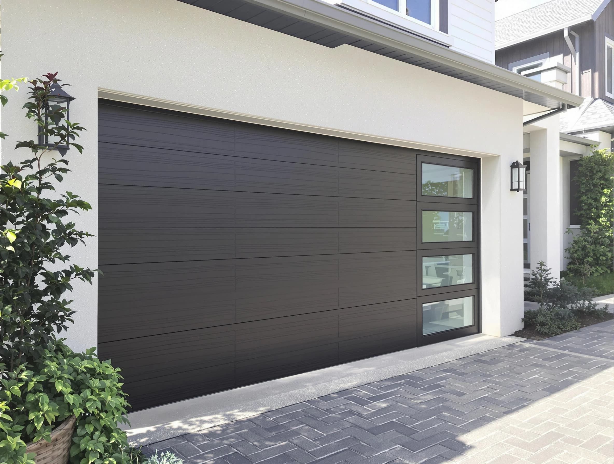 Custom garage door installation by East Orange Garage Door Repair in East Orange
