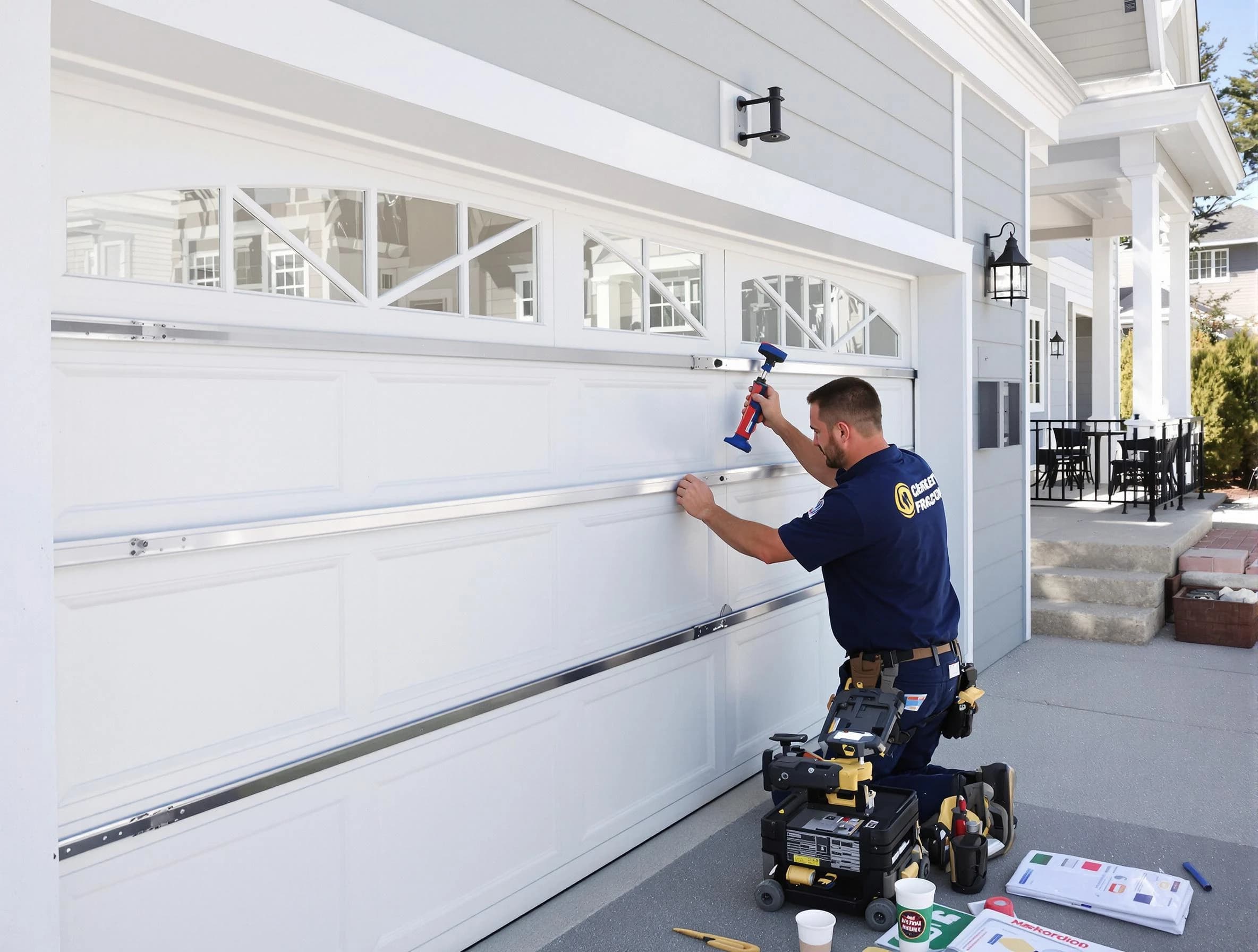 Professional garage door installation by East Orange Garage Door Repair in East Orange