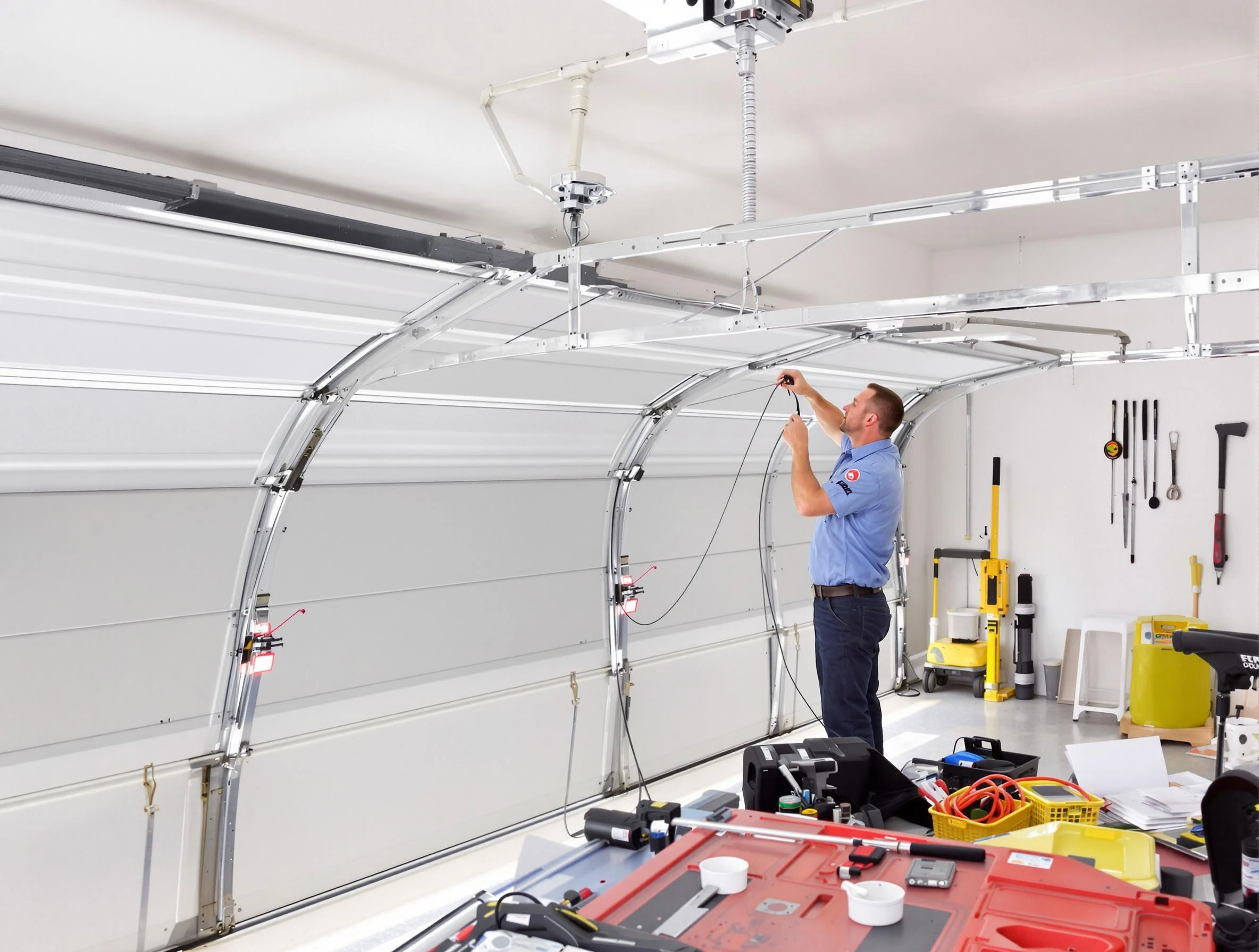 Garage door cable repair service by East Orange Garage Door Repair in East Orange