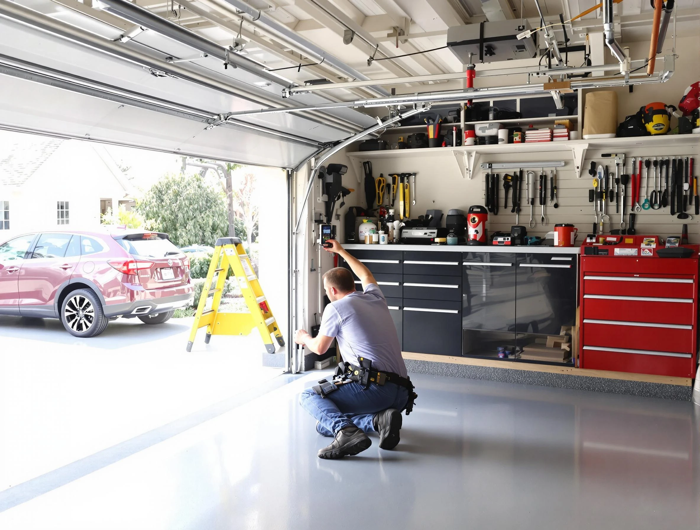 Local garage door repair service by East Orange Garage Door Repair in East Orange
